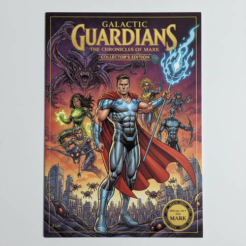 Custom 10-page full comic book print and digital